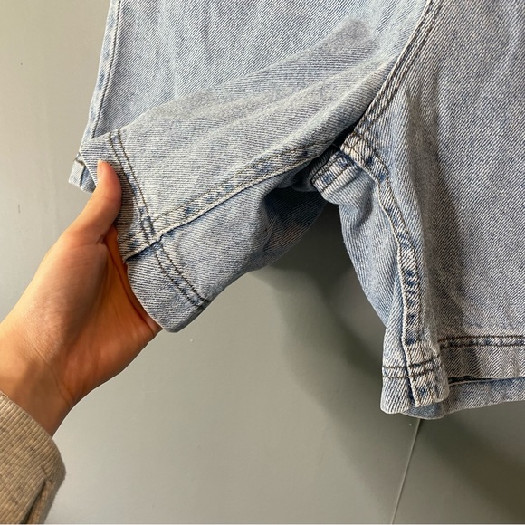 Riders Classic Light Blue Denim Shorts size 10 - Picture 3 of 7